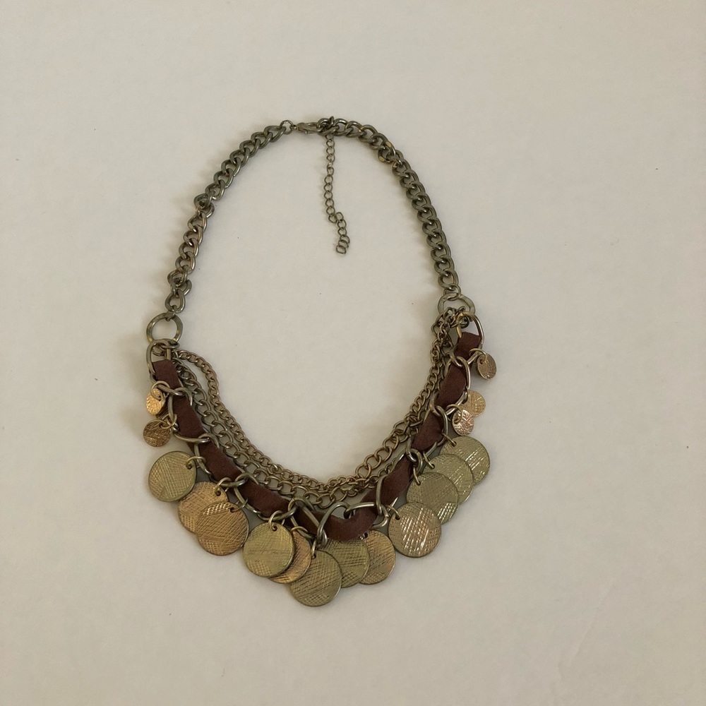 Gold Coin Necklace - Picture 2 of 2